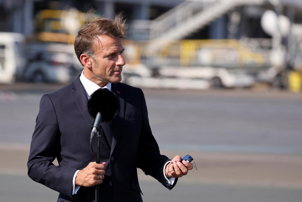 Francúzsky prezident Emmanuel Macron. FOTO: Reuters