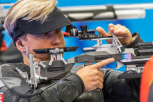 Slovenská reprezentantka v parastreľbe Veronika Vadovičová. FOTO: TASR/SPV/Roman Benický