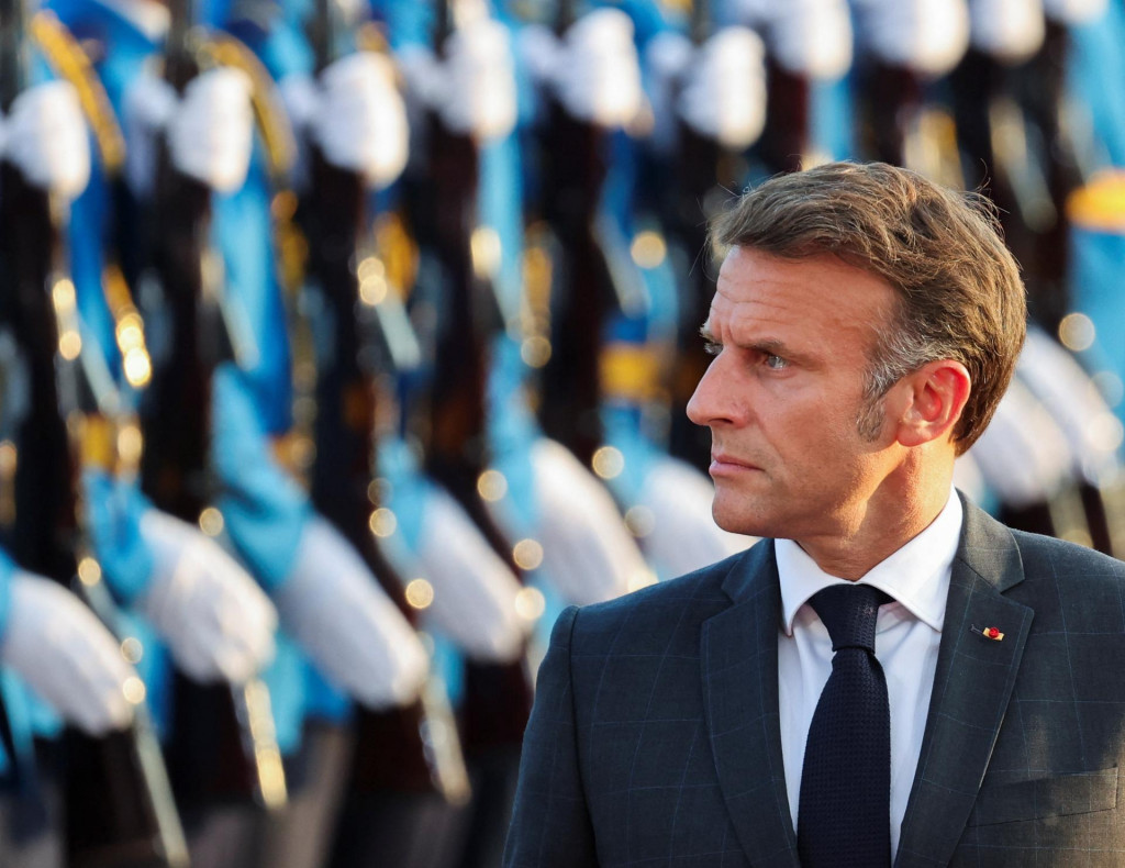 Francúzsky prezident Emmanuel Macron. FOTO: Reuters