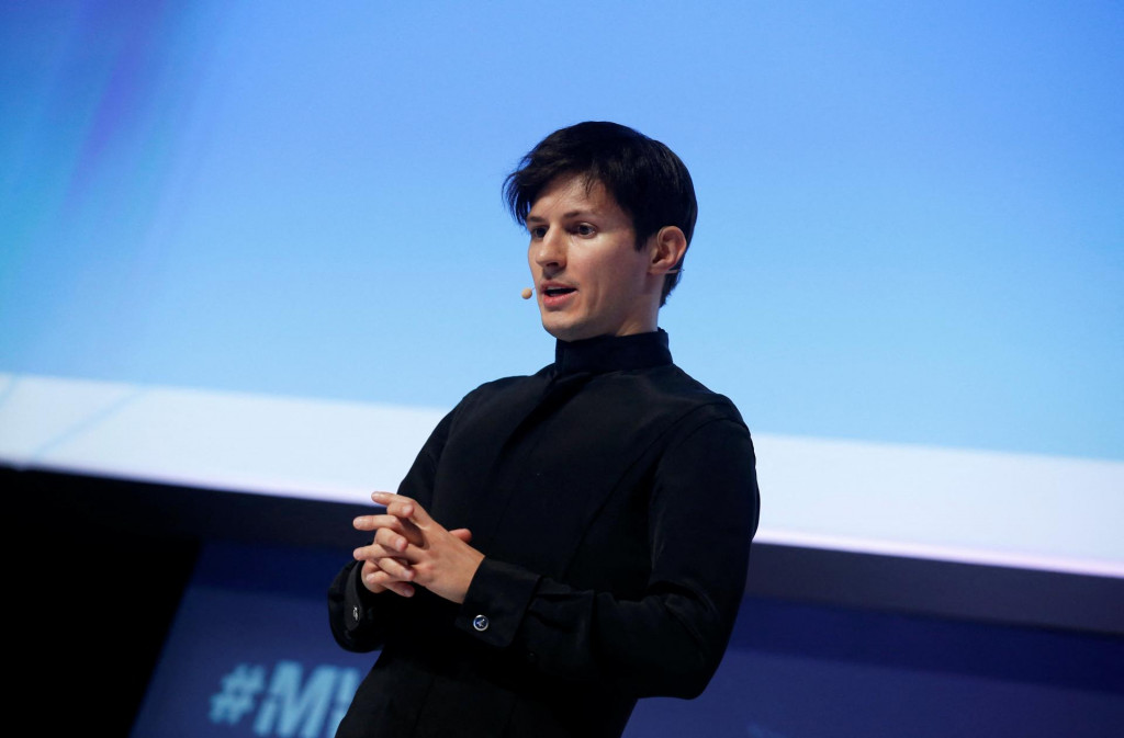 Zakladateľ a generálny riaditeľ spoločnosti Telegram Pavel Durov. FOTO: Reuters