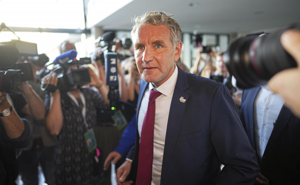 Politik krajne pravicovej Alternatívy pre Nemecko Björn Höcke. FOTO: TASR/AP