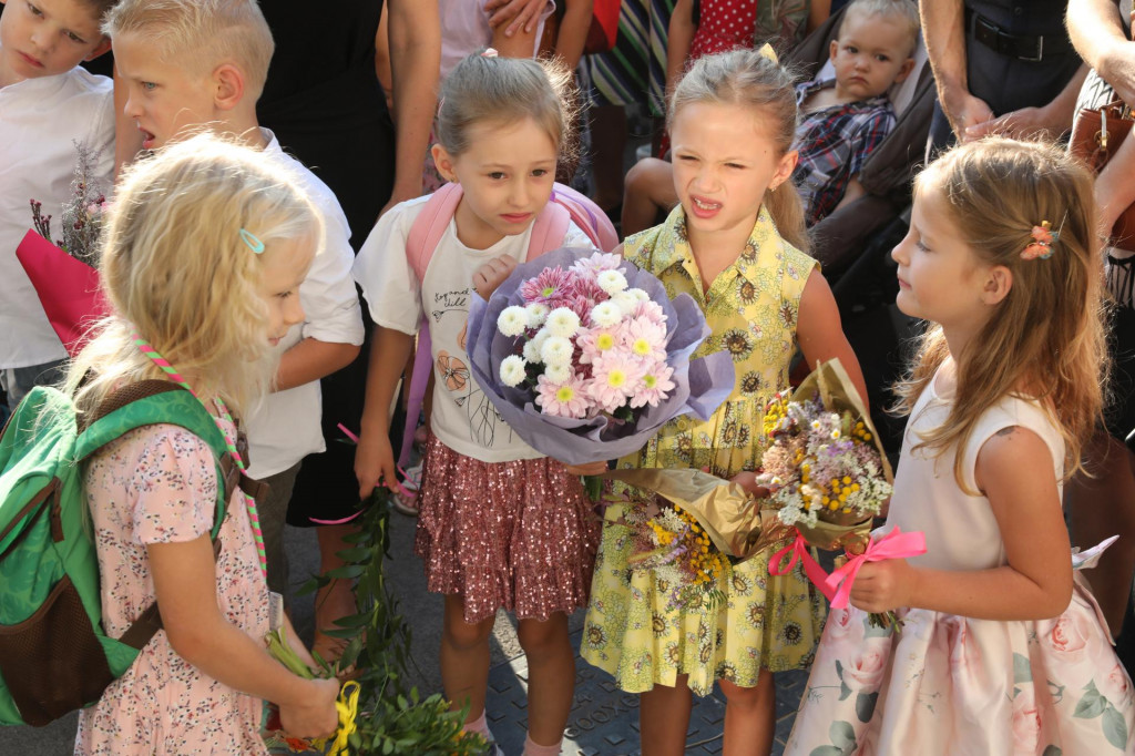 Začiatok nového školského roka na Základnej škole Sibírska v Bratislave, 2. septembra 2024. FOTO: HN/Peter Mayer