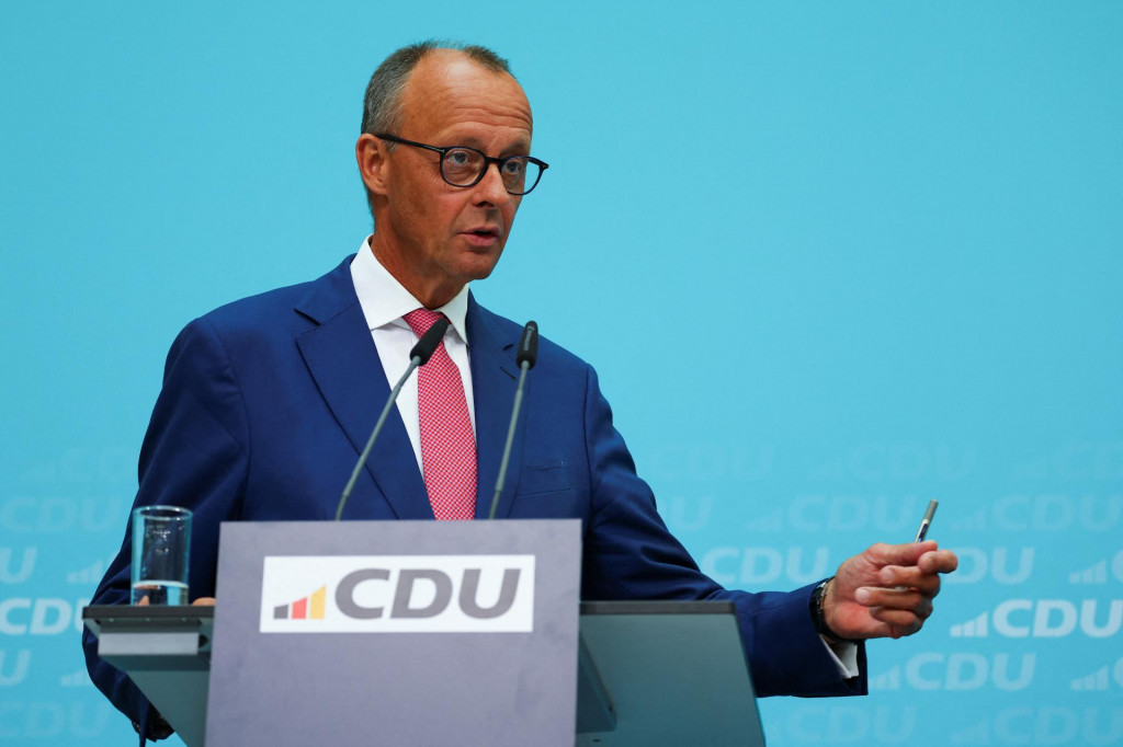 Líder Kresťanskodemokratickej únie Friedrich Merz. FOTO: Reuters