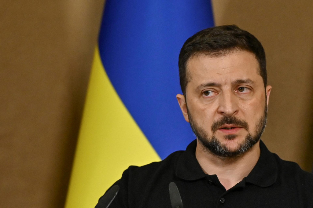 Ukrajinský prezident Volodymyr Zelenskyj. FOTO: REUTERS