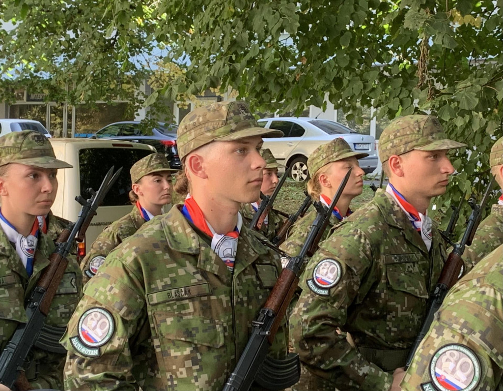 Vojaci Ozbrojených síl Slovenska. FOTO: Mário Blaščák