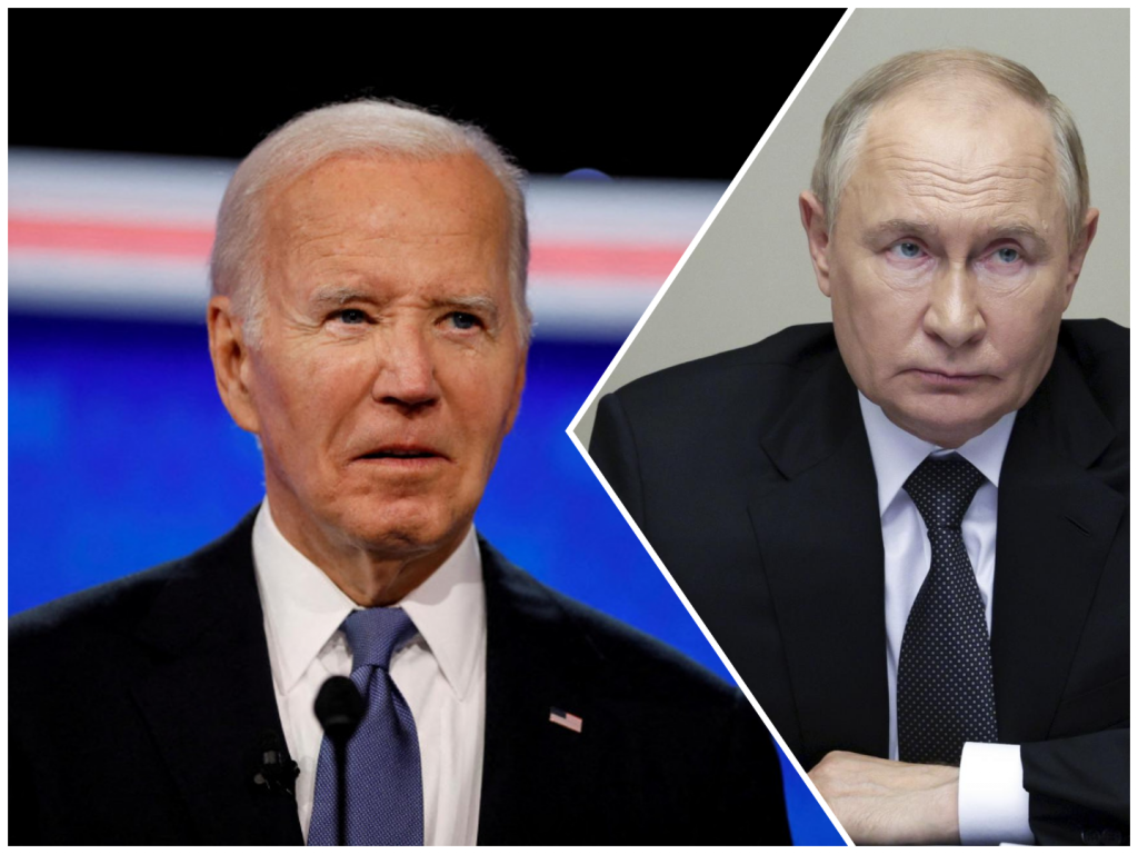 Americký prezident Joe Biden a ruský prezident Vladimir Putin. FOTO: HN