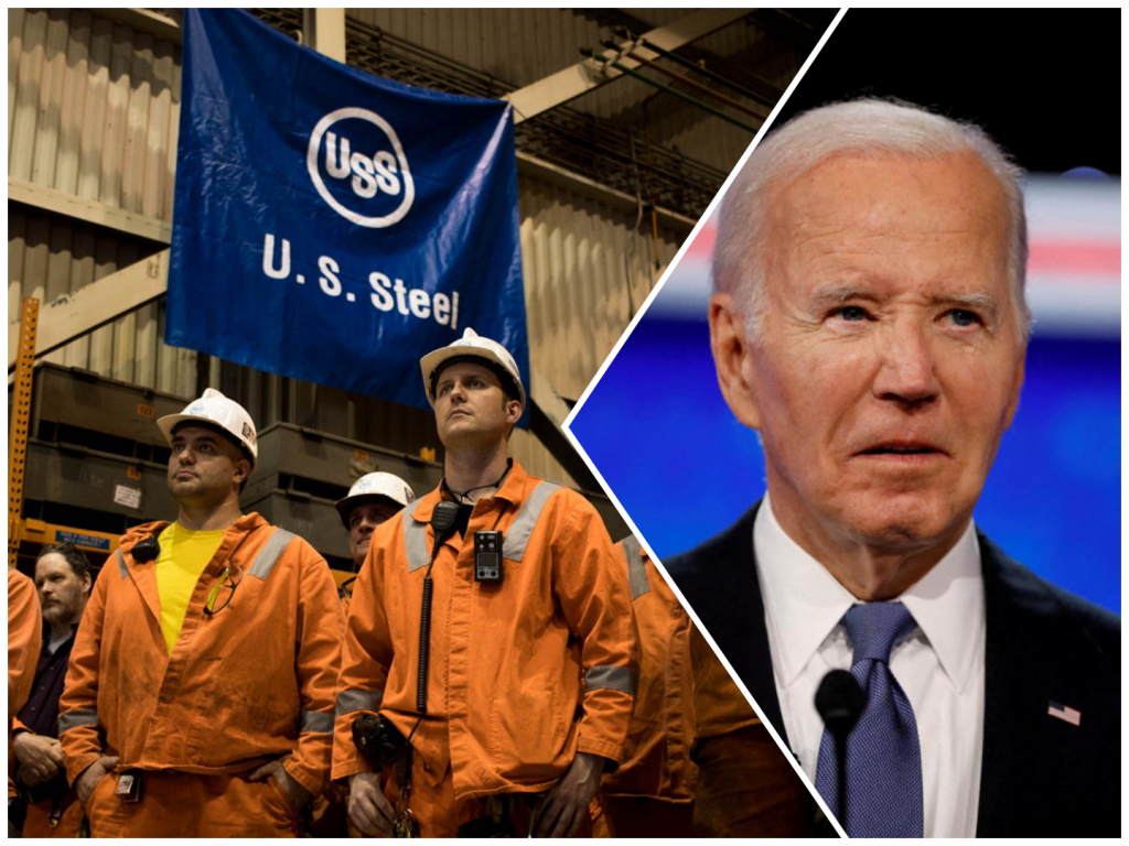 Joe Biden zastaví dohodu o predaji U. S. Steel Japoncom. FOTO: HN