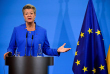 Eurokomisárka pre vnútorné záležitosti Ylva Johanssonová. FOTO: Reuters