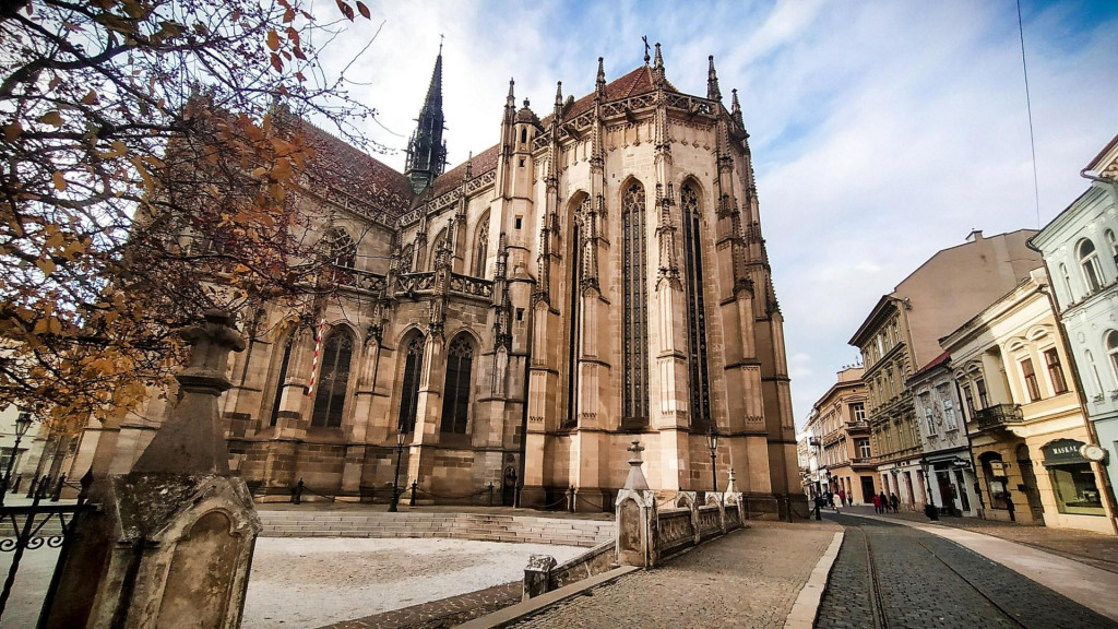 Centrum Košíc s Dómom sv. Alžbety. FOTO: Unsplash/mohammed Thoufik