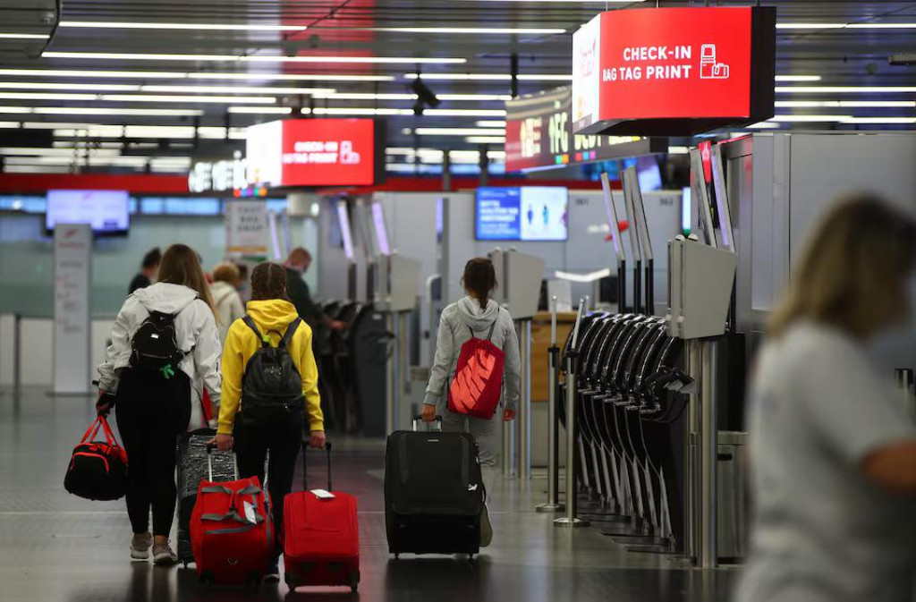 Letisko vo Viedni. FOTO: Reuters