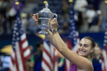 Bielrouská tenistka Arina Sobolenková. FOTO: Reuters