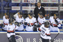 Hokejisti HC Slovan Bratislava. FOTO: TASR/F. Iván