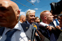 Holandský krajne pravicový líder Geert Wilders. FOTO: Reuters