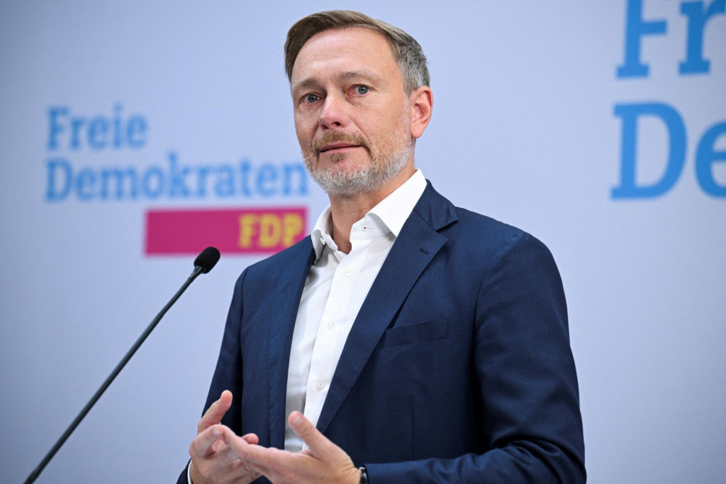 Nemecký minister financií Christian Lindner. FOTO: Reuters