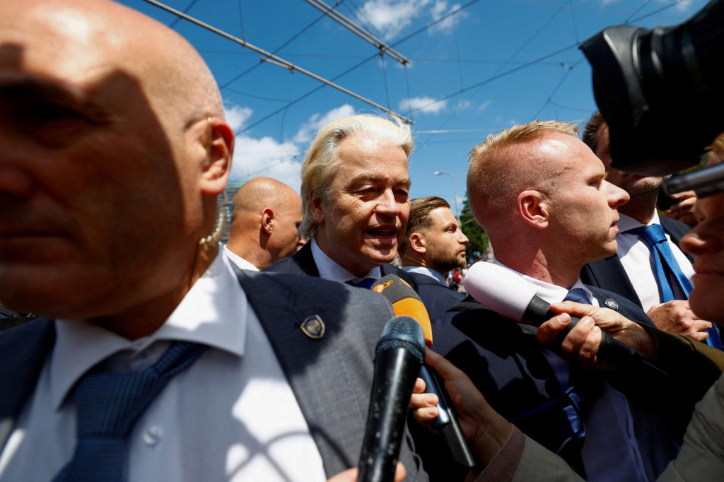 Holandský krajne pravicový líder Geert Wilders. FOTO: Reuters