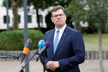 Litovský minister obrany Laurynas Kasčiunas. FOTO: Reuters