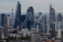 OECD najnovšie odhaduje, že hrubý domáci produkt Británie vzrastie tento rok o 1,1 percenta. FOTO: Reuters