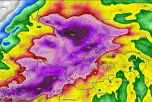 Do našej oblasti prídu silné záplavy. FOTO: Imeteo.sk