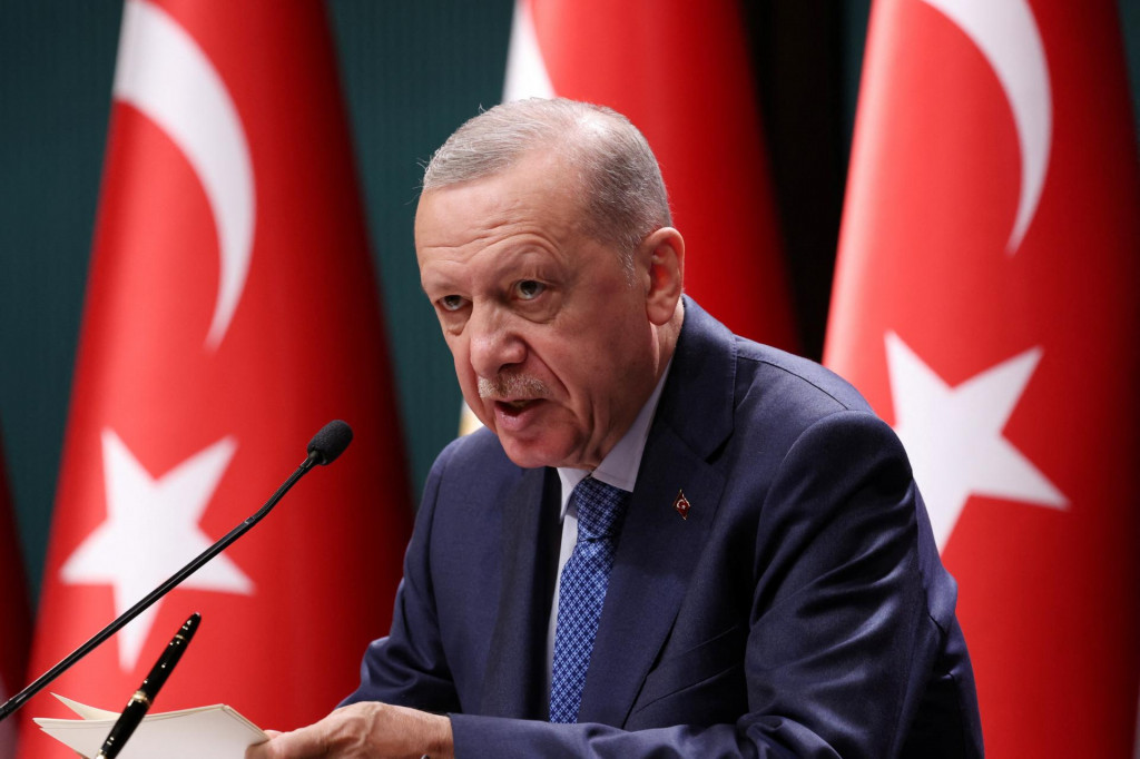 Turecký prezident Tayyip Erdogan. FOTO: Reuters