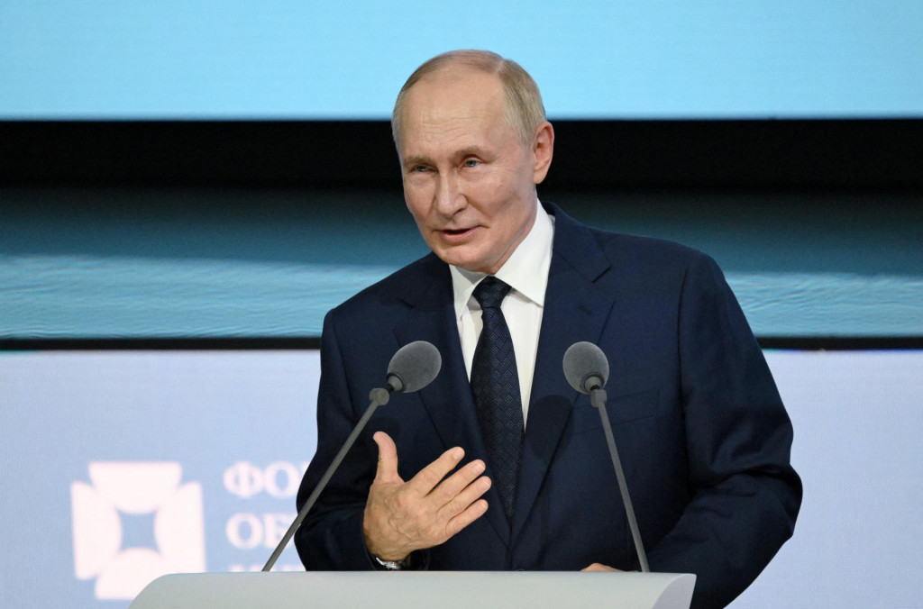 Ruský prezident Vladimir Putin. FOTO: Reuters