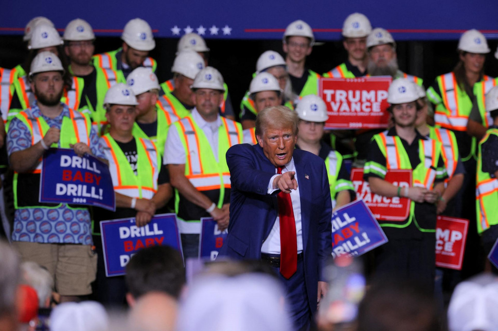 Na snímke Donald Trump. FOTO: Reuters