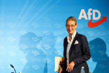 Alice Weidelová, jedna z hlavných predstaviteliek AfD. FOTO: REUTERS