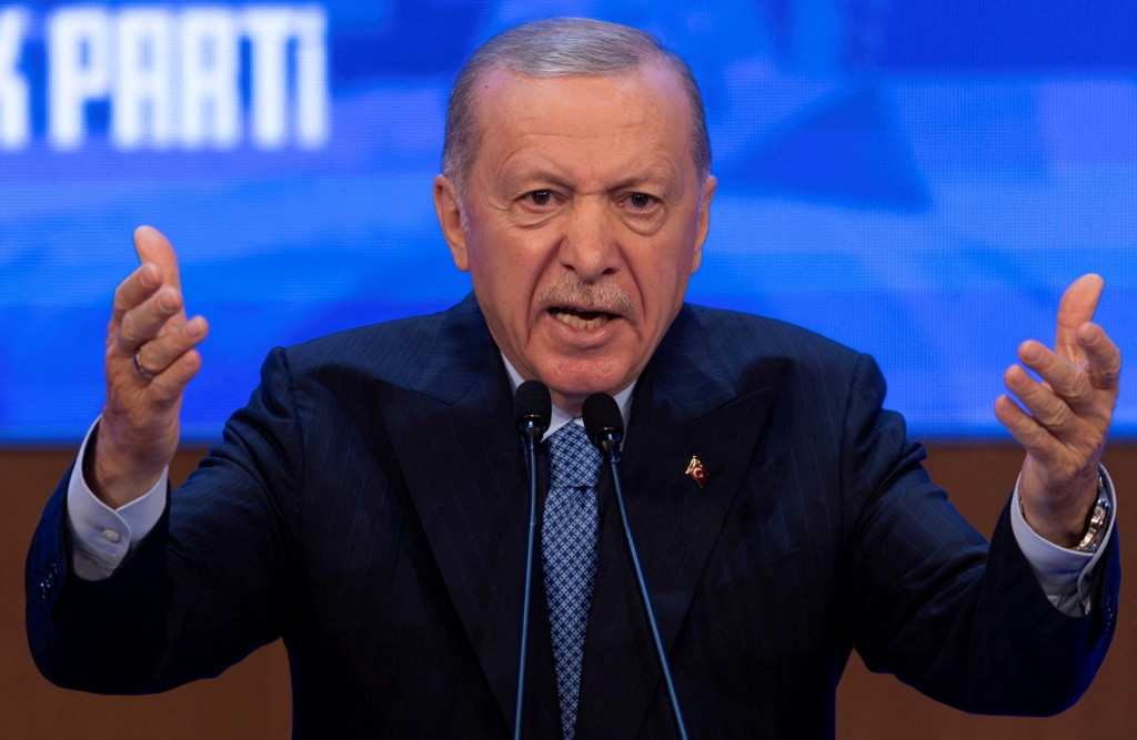 Turecký prezident Tayyip Erdogan. FOTO: Reuters