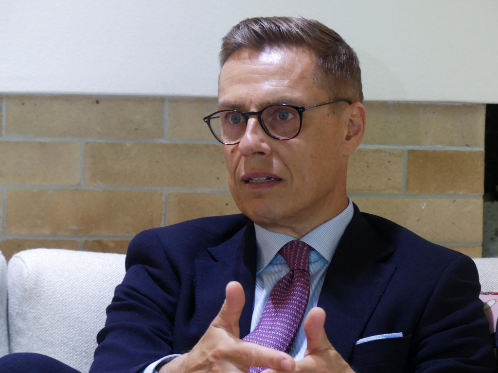 Fínsky prezident Alexander Stubb. FOTO: Reuters