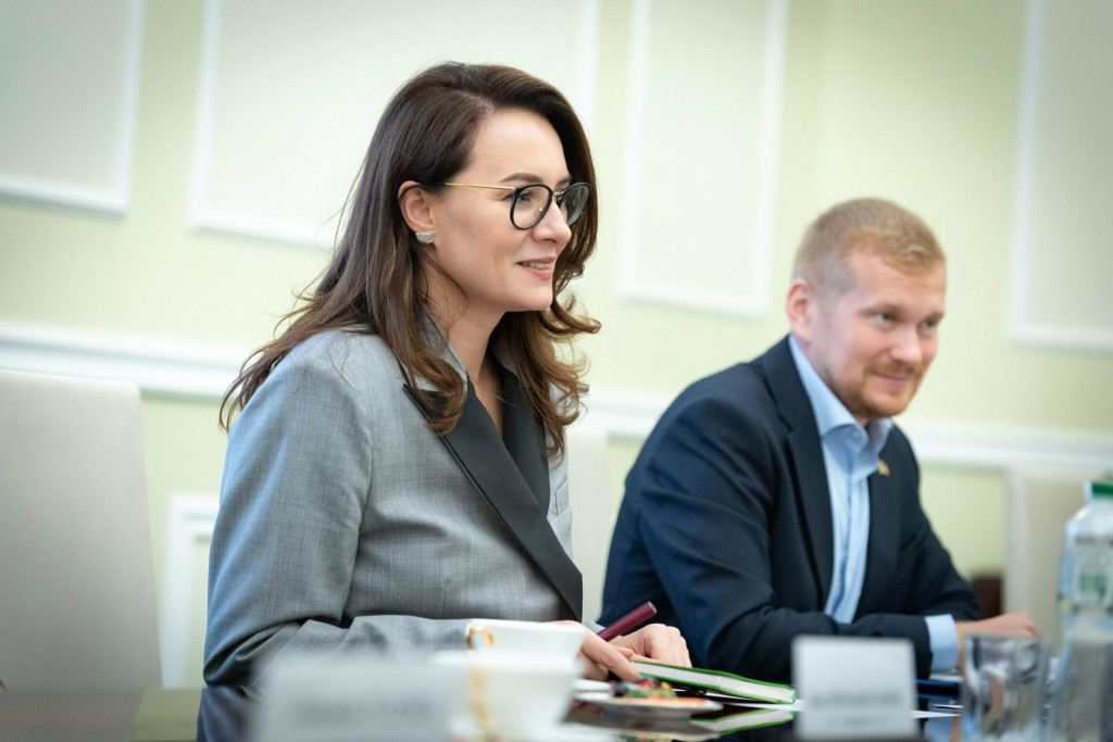 Na snímke ukrajinská ministerka hospodárstva Julia Svyrydenková. FOTO: X/Yulia Svyrydenko