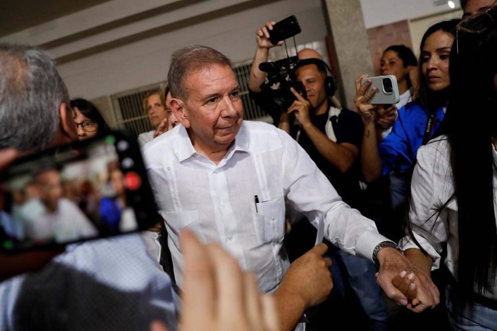 Venezuelský prezidentský kandidát opozície Edmundo Gonzálezez Urrutia. FOTO: Reuters