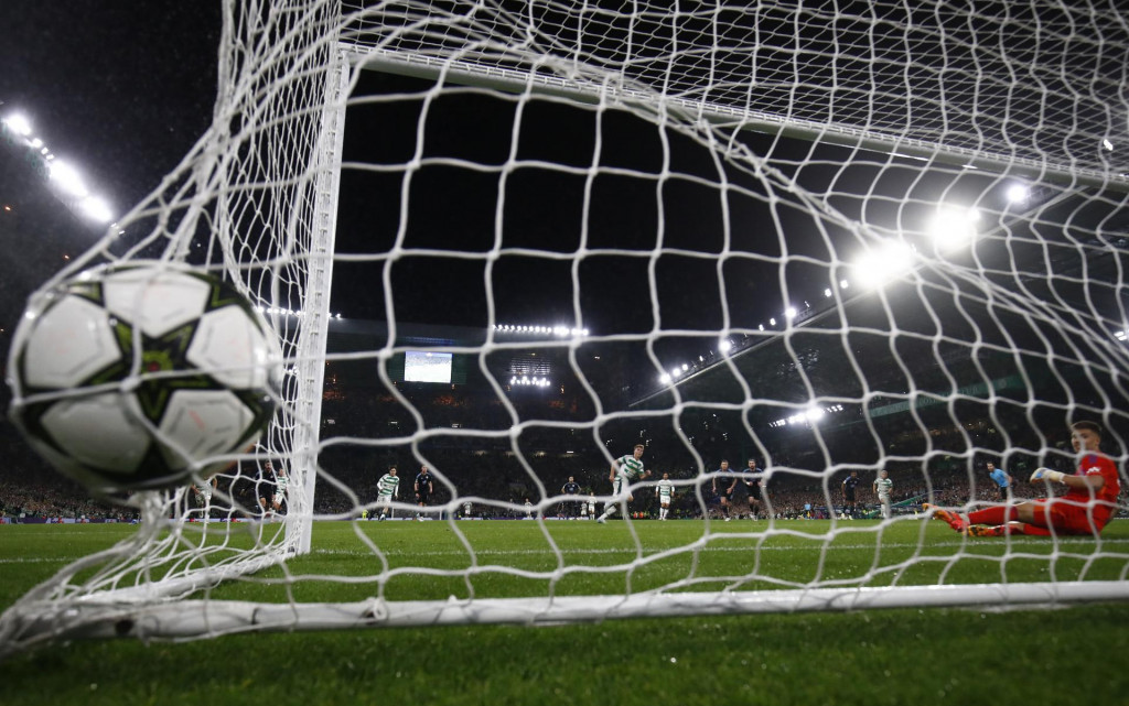 Celtic Glasgow zvíťazil v prvom súboji skupinovej fázy Ligy majstrov nad Slovanom Bratislava 5:1.