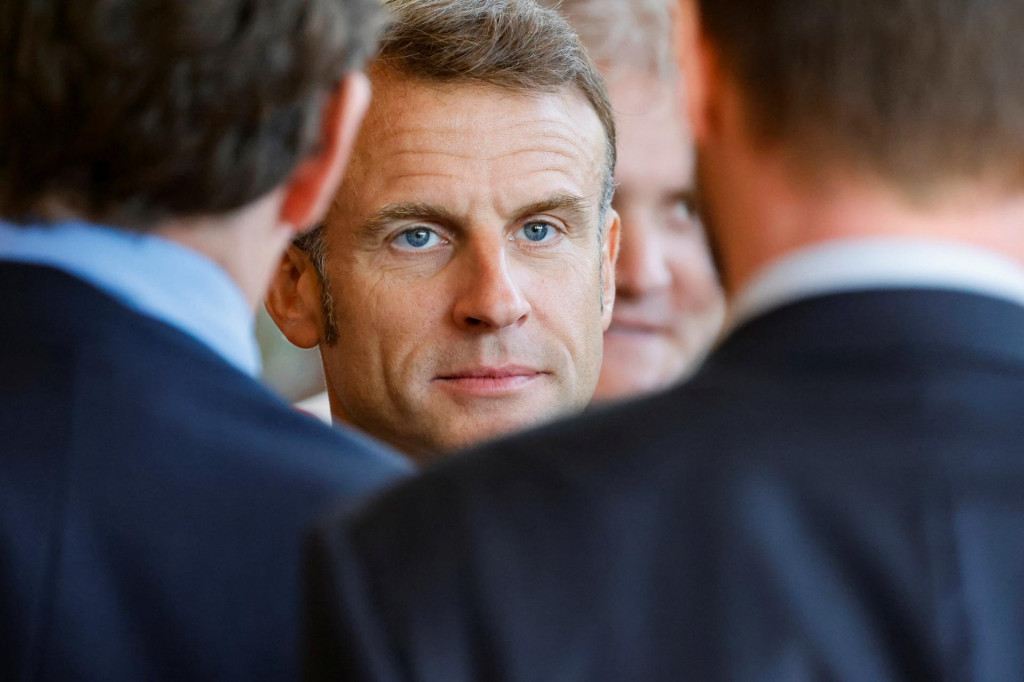 Francúzsky prezident Emmanuel Macron. FOTO: Reuters