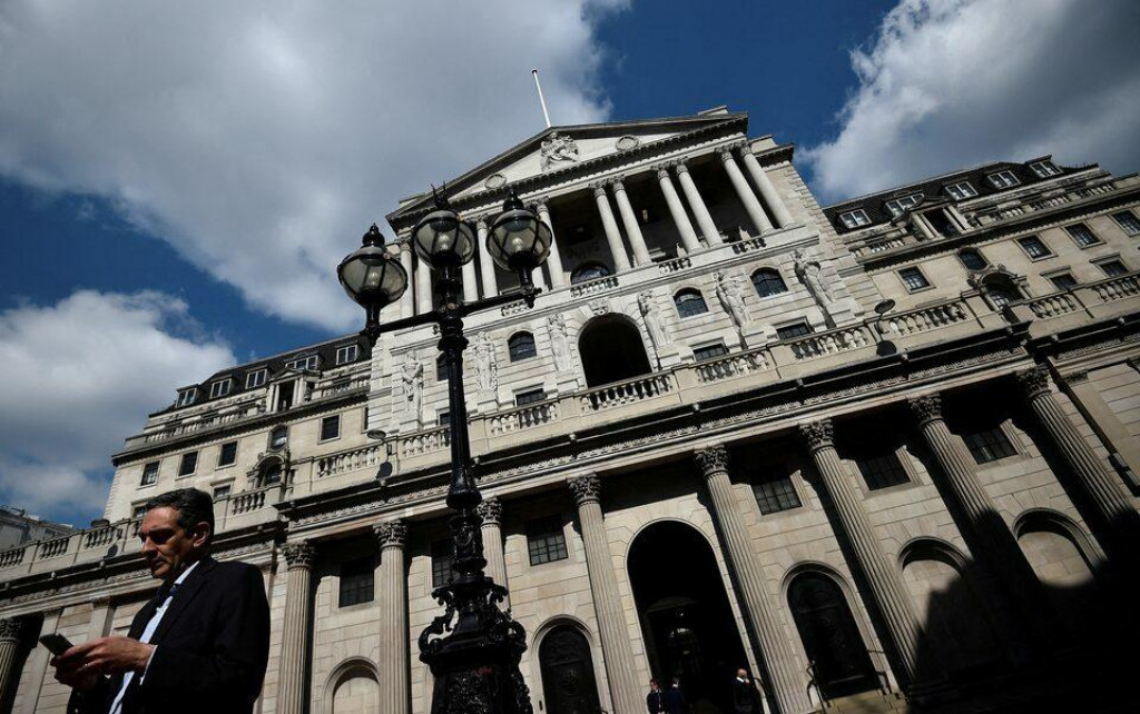 Britská centrálna banka. FOTO: Reuters