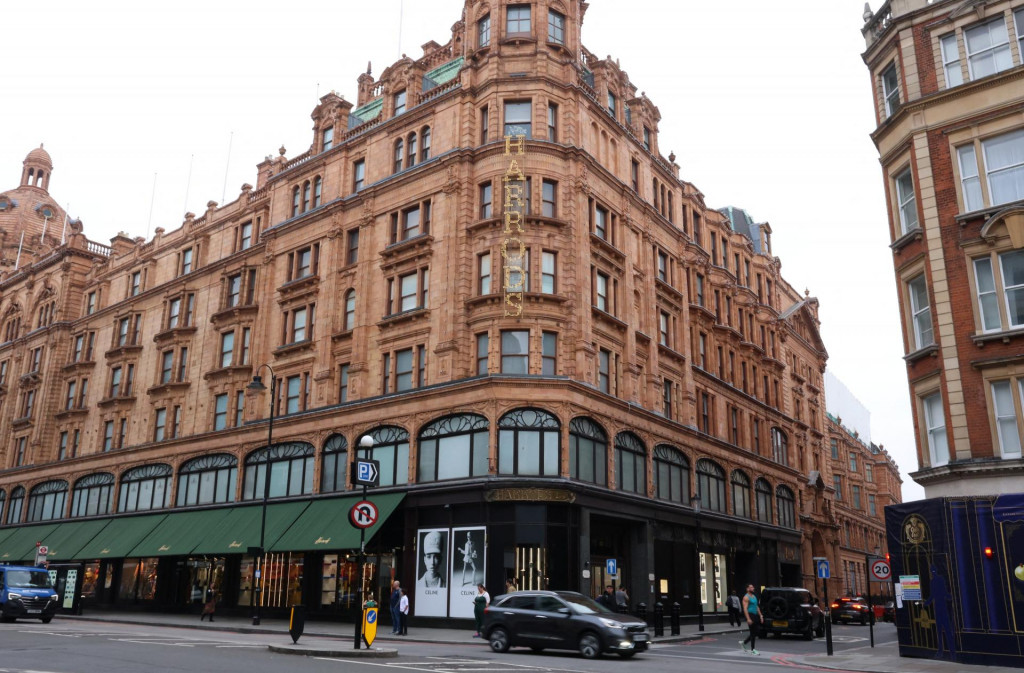 Obchodný dom Harrods. FOTO: Reuters