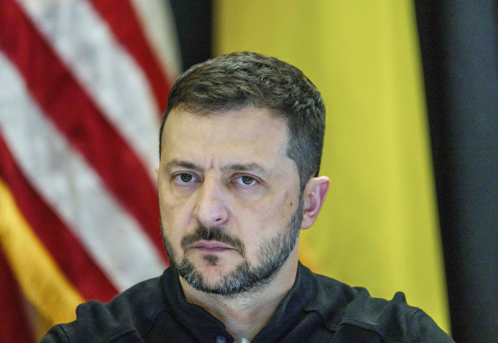 Ukrajinský prezident Volodymyr Zelenskyj. FOTO: TASR/AP