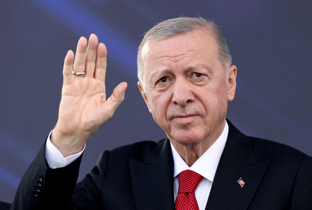 Turecký prezident Tayyip Erdogan.  FOTO: Reuters