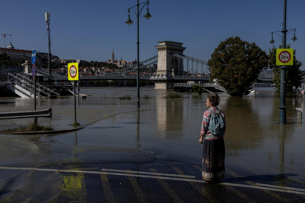 Dunaj v Budapešti. FOTO: Reuters