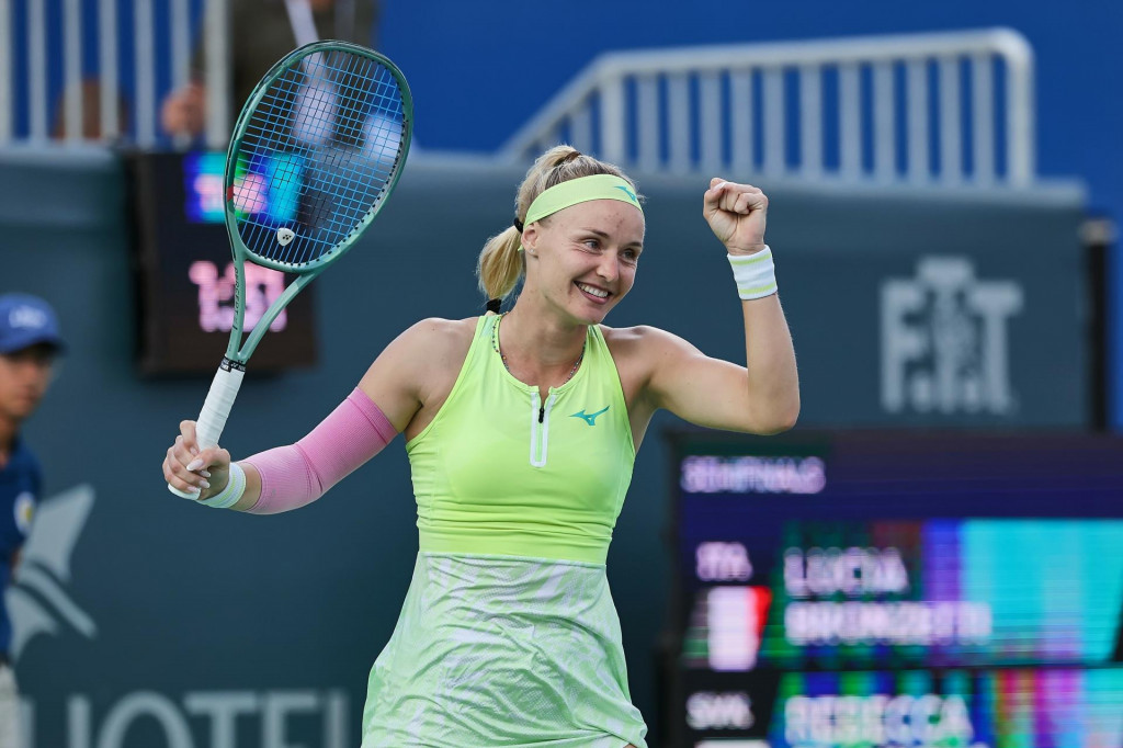 Rebecca Šramková aktuálne prežíva najkrajšie dva týždne v rámci svojej tenisovej kariéry. FOTO: Profimedia.sk