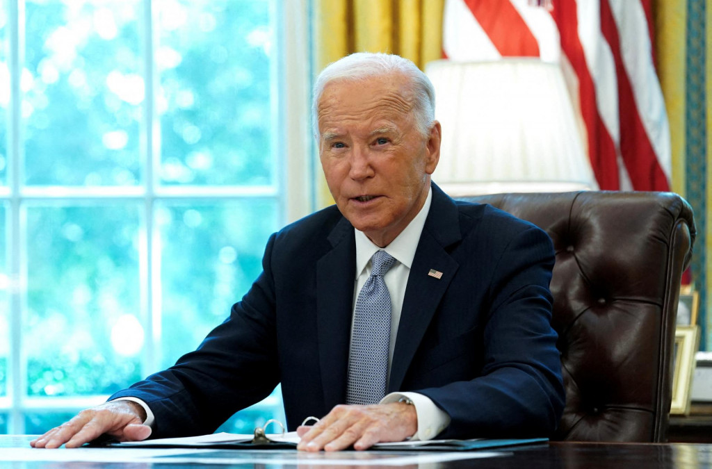 Na snímke prezident USA Joe Biden. FOTO: Reuters