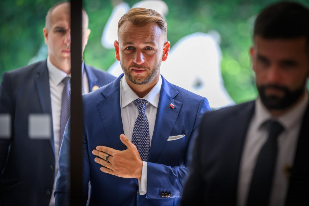 Minister vn&uacute;tra Mat&uacute;&scaron; &Scaron;utaj E&scaron;tok. FOTO: TASR/Jaroslav Nov&aacute;k