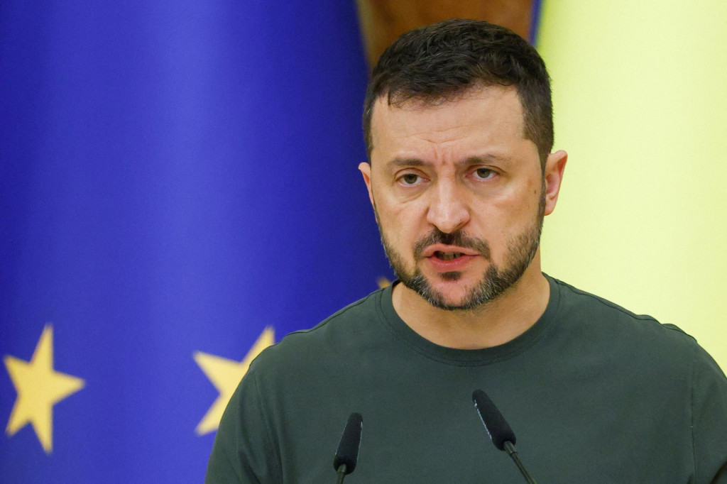 Ukrajinský prezident Volodymyr Zelenskyj. FOTO: Reuters