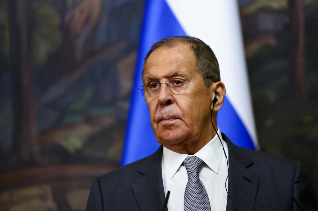 Šéf ruskej diplomacie Sergej Lavrov. FOTO: REUTERS