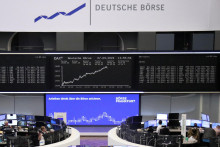 Paneurópsky index Stoxx 600 si pripísal 0,52 percenta a uzavrel na novom rekorde 528,33 bodu. FOTO: REUTERS