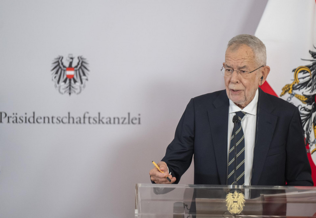 Rakúsky spolkový prezident Alexander Van der Bellen. FOTO: TASR/Martin Baumann