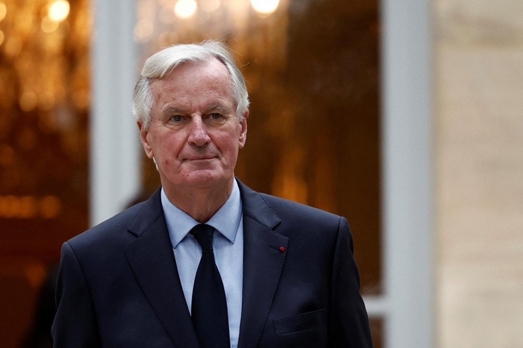 Francúzsky premiér Michel Barnier. FOTO: Reuters