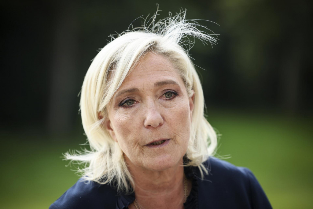 Líderka francúzskeho krajne pravicového Národného združenia (RN) Marine Le Penová. FOTO: TASR/AP