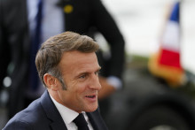 Francúzsky prezident Emmanuel Macron. FOTO: TASR/AP