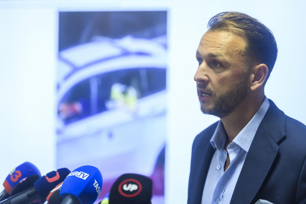 Minister vn&uacute;tra Mat&uacute;&scaron; &Scaron;utaj E&scaron;tok. FOTO: TASR/Jaroslav Nov&aacute;k