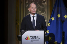 Nemecký kancelár Olaf Scholz. FOTO: TASR/AP