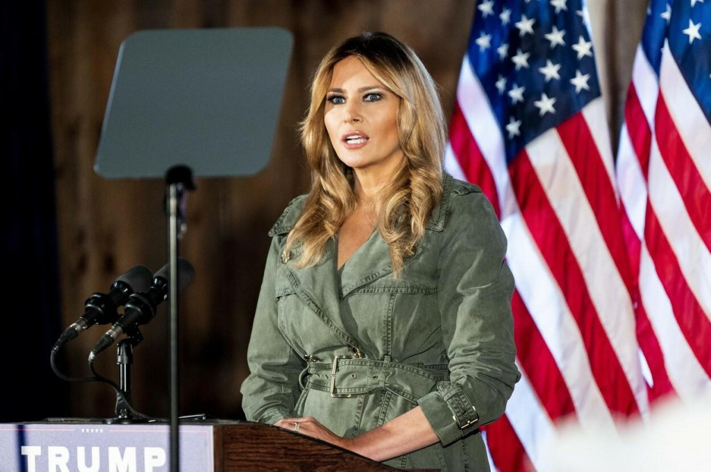 Bývalá prvá dáma Spojených štátov Melania Trumpová. FOTO: Zupr